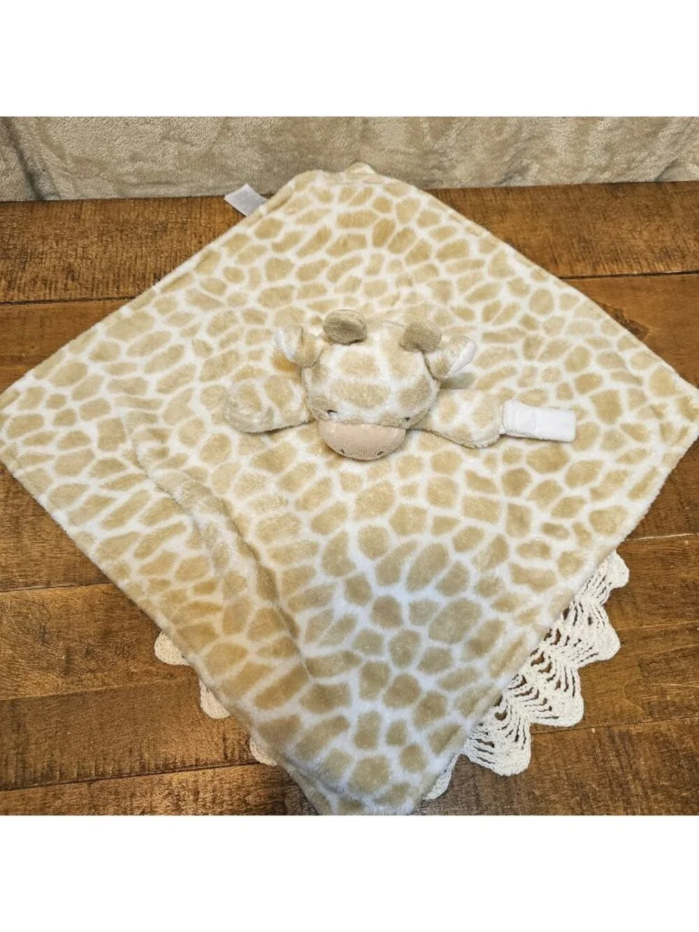 Carter's Plush Giraffe Baby Lovey Security Blanket Pacifier Holder 2020